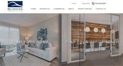 Desktop Screenshot of bluestoneproperties.com